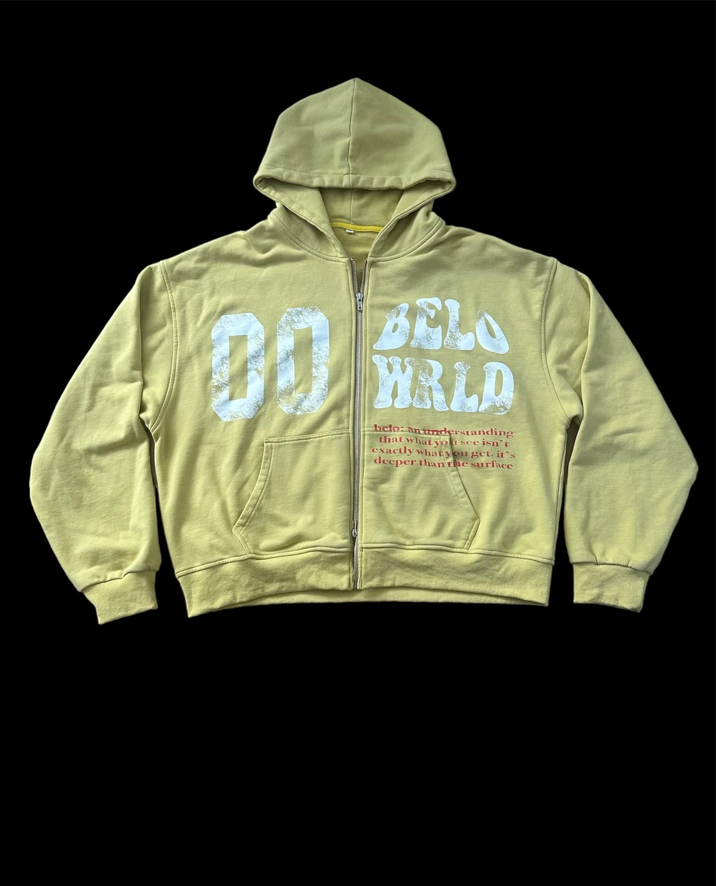 BELO WRLD DOUBLE ZIP